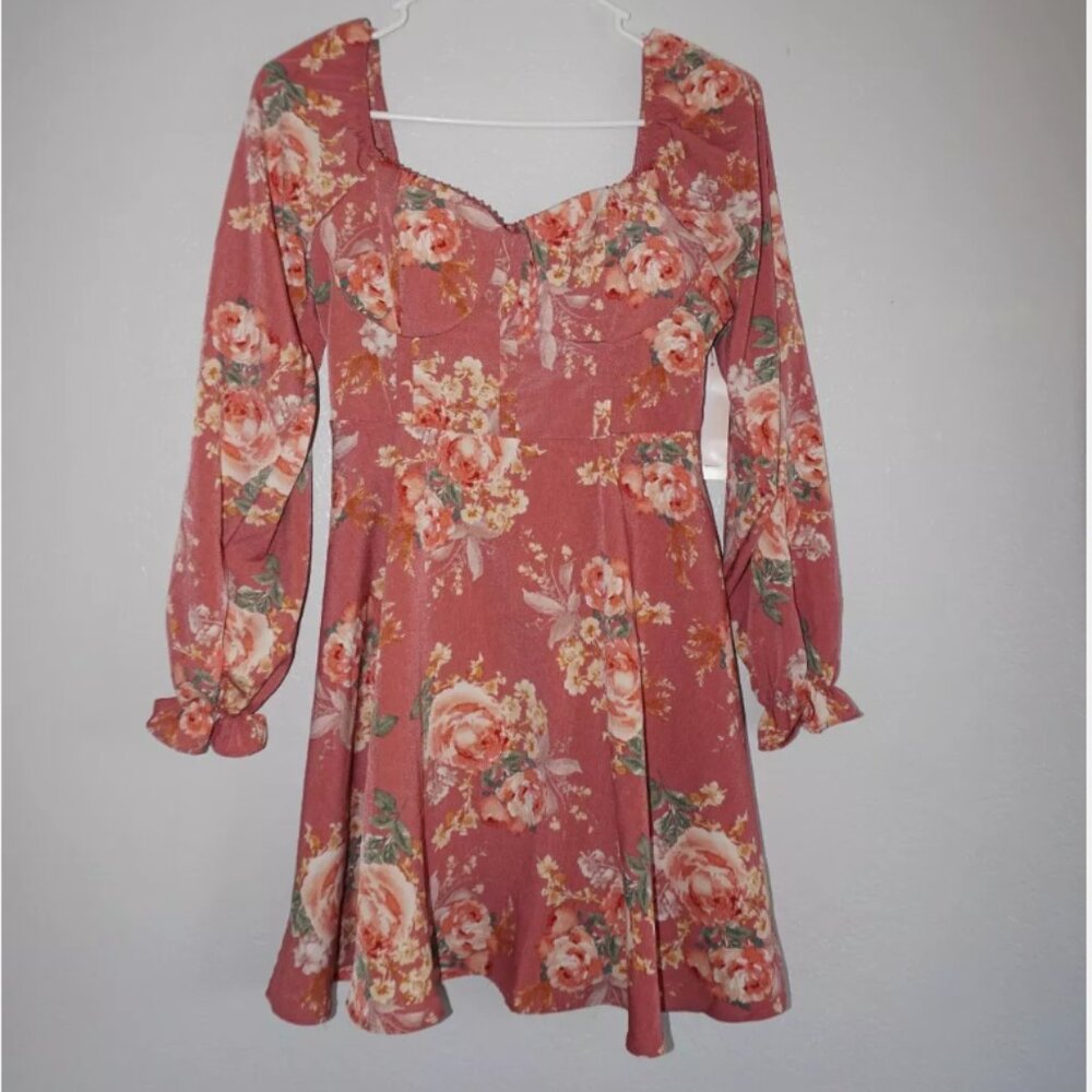 (NWT) Women's Spring Floral Dress - Medium